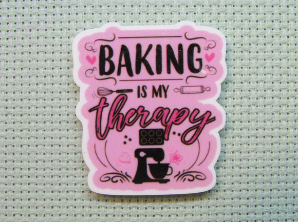 First view of the Baking Is My Therapy Needle Minder