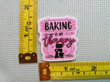 Third view of the Baking Is My Therapy Needle Minder