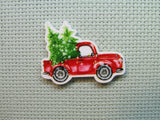 First view of the Christmas Truck Needle Minder