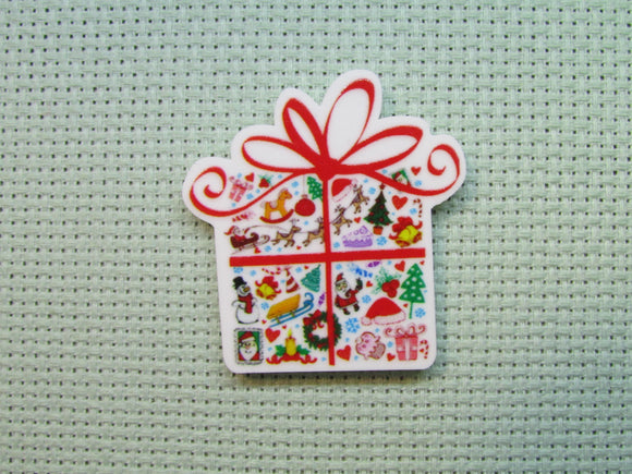 First view of the Festive Christmas Package Needle Minder