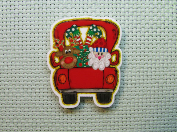 First view of the Fun Christmas Truck Needle Minder