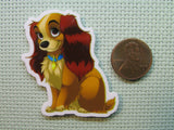 Second view of the Lady from Lady and the Tramp Needle Minder