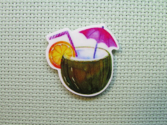 First view of the Coconut Drink Needle Minder