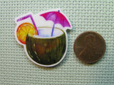 Second view of the Coconut Drink Needle Minder