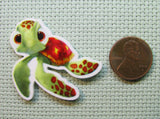 Second view of the Squirt Needle Minder