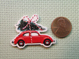 Second view of the Christmas Tree Coming Home on a VW Bug Needle Minder