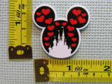Third view of the Mouse Head Filled with Love for the Castle we all Adore Needle Minder