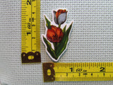 Third view of the Red and White Tulips Needle Minder