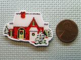 Second view of the Christmas Home Needle Minder