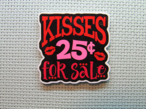 First view of the Kisses For Sale Needle Minder
