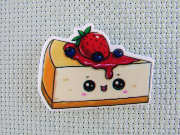 First view of the Berry Cheesecake Needle Minder