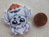 Second view of Smiling Spider Needle Minder.
