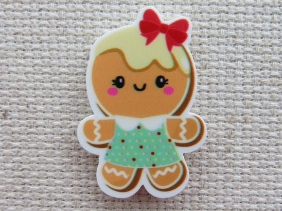 First view of Gingerbread Girl Needle Minder.