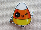 First view of Trick or Treating Candy Corn Needle Minder.