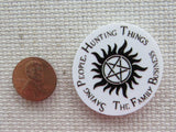 Second view of Supernatural Family Business Needle Minder.