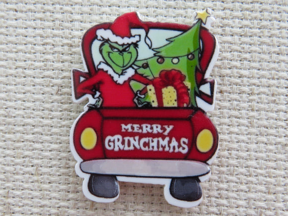 First view of Merry Grinchmas Truck Needle Minder.