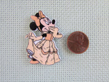 Second view of the Minnie Mouse Dressed as Belle Needle Minder