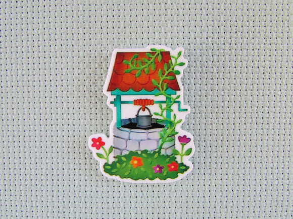 First view of the Wishing Well Needle Minder