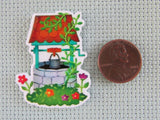 Second view of the Wishing Well Needle Minder