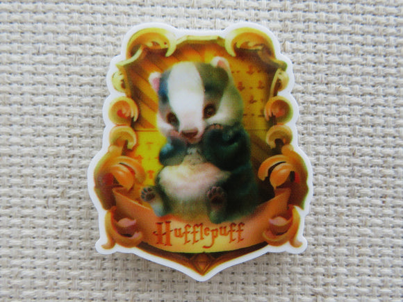 First view of Hufflepuff Badger Needle Minder
