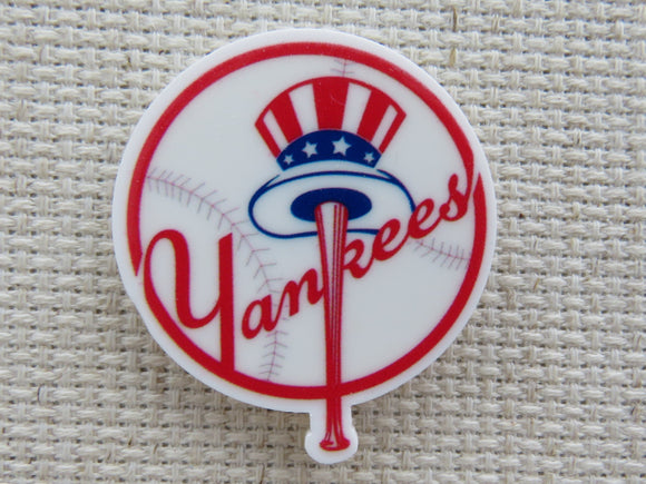 First view of Yankees Baseball Needle Minder.