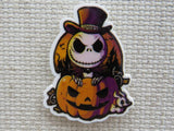 First view of Jack with a Spooky Hat on Needle Minder.