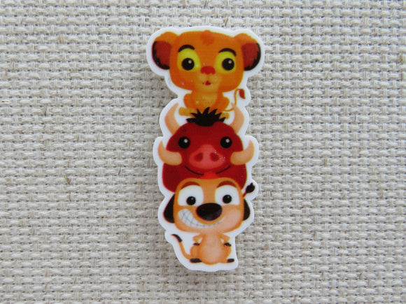 First view of Lion King Friends Needle Minder.
