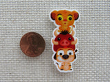 Second view of Lion King Friends Needle Minder.