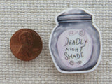 Second view of Deadly Night Shade Needle Minder.