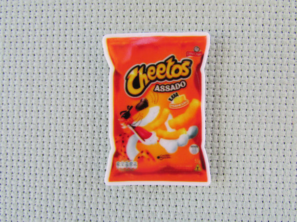 First view of the Cheetos Needle Minder
