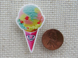 Second view of Ice Cream Cone Needle Minder.