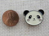 Second view of Petite Panda Face Needle Minder