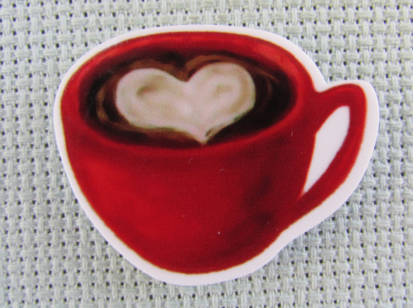 First view of the For the Love of Coffee/Cocoa Needle Minder
