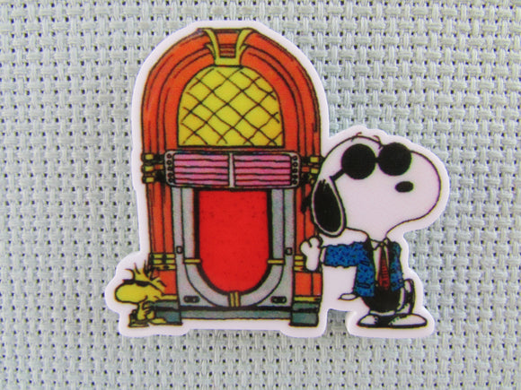 First view of the Juke Box Snoopy Needle Minder