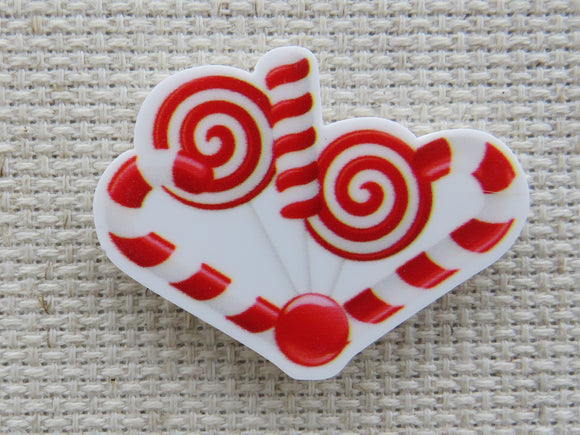 First view of Christmas Candy Love Needle Minder.