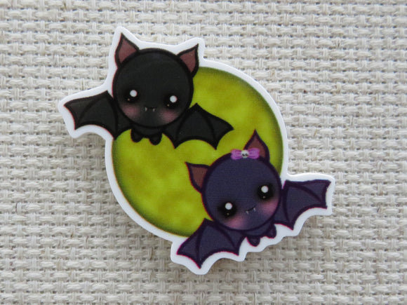 First view of A Pair of Flying Bats Needle Minder.