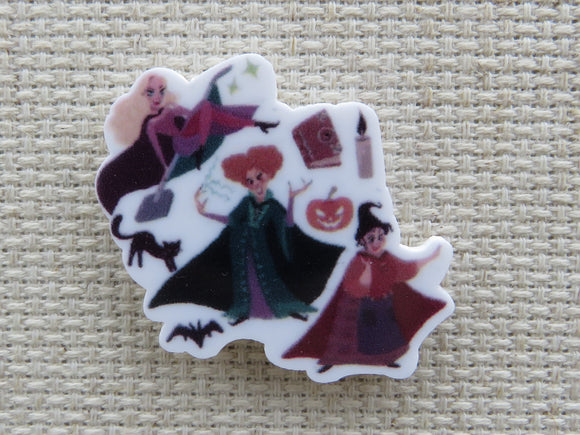 First view of The Sanderson Sisters Flying Amuck Needle Minder.