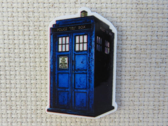 First view of Dr. Who Tardis Needle Minder.