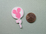 Second view of the Pink Mickey Balloon Needle Minder