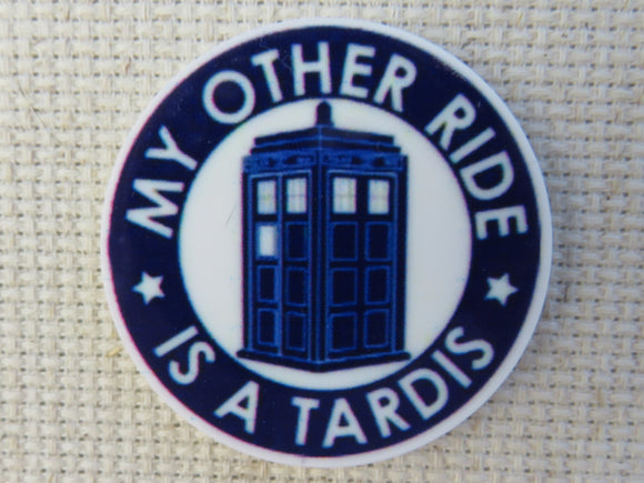 First view of My Other Ride is a Tardis Needle Minder.