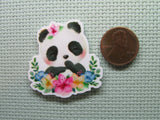 Second view of the Pretty Panda Needle Minder