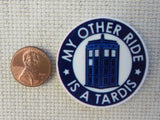 Second view of My Other Ride is a Tardis Needle Minder.