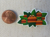 Second view of Vintage Fast Food Burgers Needle Minder.