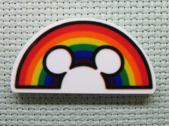 First view of the Rainbow Mickey Head Needle Minder