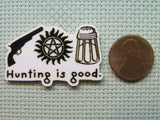 Second view of the Hunting is Good Needle Minder
