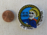 Second view of Get In Looser, We're Saving Halloweentown Needle Minder.