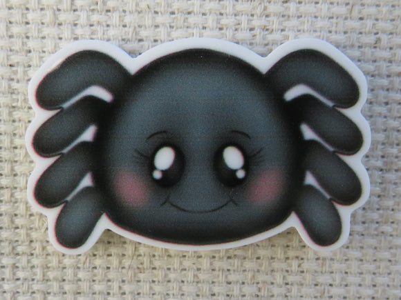 First view of Cute Black Spider Needle Minder.