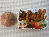 Second view of Fall Gnome Needle Minder.