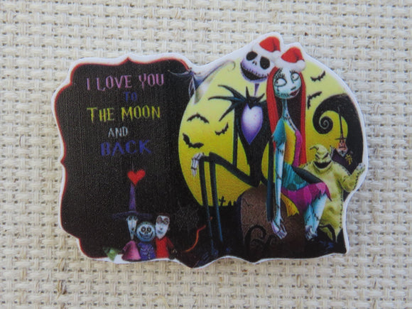 First view of I Love You To The Moon And Back Needle Minder.