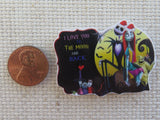 Second view of I Love You To The Moon And Back Needle Minder.